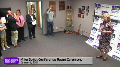Mike Sokol Conference Room Dedication
