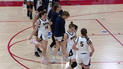 GOTW: Girls Basketball Section 4AA Quarterfinals #6 St. Paul Academy vs #3 Visitation 3-2-24