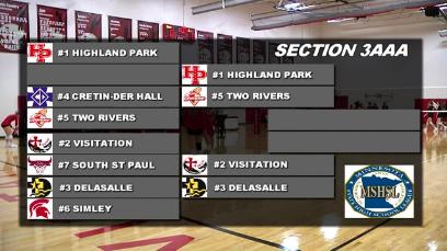 GOTW: Volleyball Section 3AAA Semifinal #3 DeLaSalle @ #2 Visitation 10-28-22