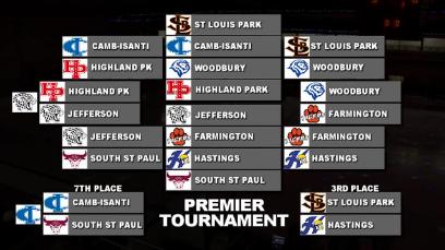 GOTW: Boys Hockey Premiere Tournament Third Place Game Hastings vs St. Louis Park 1-1-25