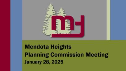 Mendota Heights Planning Commission Meeting of 1-28-25