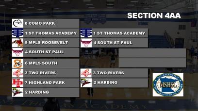 GOTW: Boys Basketball Section 3AAA Semifinal #4 South St. Paul @ #1 Saint Thomas Academy 3-8-25