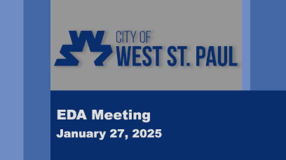 West St. Paul Economic Development Authority of 1-27-25
