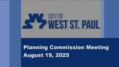 West St. Paul Planning Commission of 8-19-25