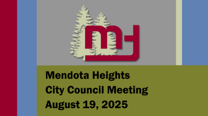 Mendota Heights City Council Meeting of 8-19-25
