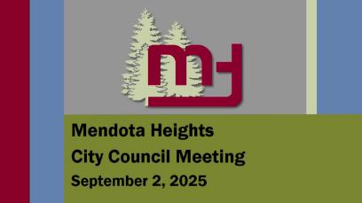 Mendota Heights City Council Meeting of 9-2-25