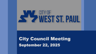West St. Paul City Council  Meeting of 9-22-25