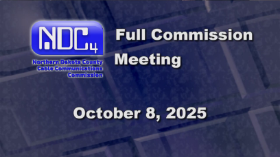 NDC4 Cable Commission Meeting of 10-8-25