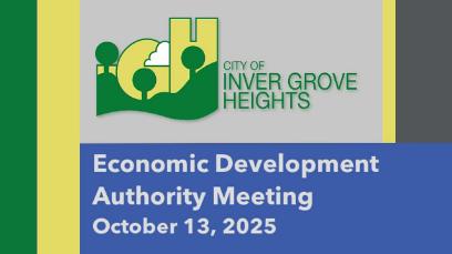 Inver Grove Heights Economic Development Authority 10-13-25