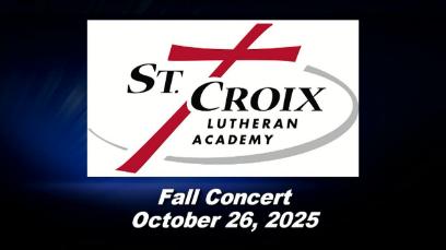 2025 St. Croix Lutheran Academy Fall Concert