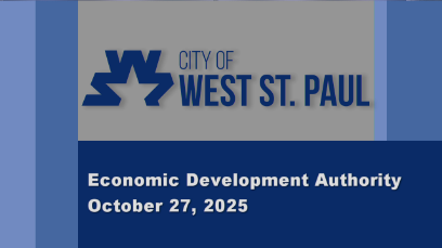 West St. Paul Economic Development Authority of 10-27-25