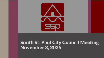 South St. Paul City Council Meeting of 11-3-25