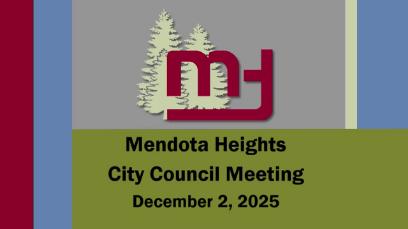 Mendota Heights City Council Meeting of 12-2-25