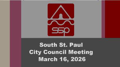 South St. Paul City Council Meeting of 3-16-26