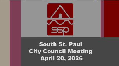 South St. Paul City Council Meeting of 4-20-26